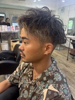ディエス ヘアデザイン 能見台(diez hair design) メンズツイストパーマとポイントカラー