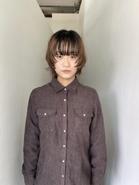 ハイジ(Heidi) デザインカラー×ボブウルフ