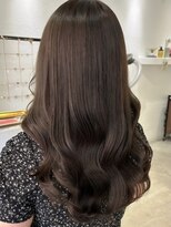 ビューバイネオリーブ 用賀店(Beau'r by neolive)&nbsp;黒髪クラゲヘアーオリーブグレー小顔ココアベージュ[用賀]