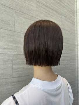 ルムーン ナガクテ(roomoon NAGAKUTE) ぱっつんボブ♪