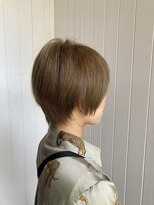 ココロヘアー 住吉店(Cocolo hair)&nbsp;ショート／ショートレイヤー／かっこいい／オルディーブカラー