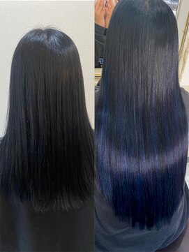 カルフール ロハス 草加東口店(Carrefour LOHAS) インナーカラー・ダメージレス・寒色系・髪質改善・エクステ