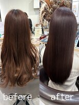 ベルム(Belme) 美髪艶感20代30代40代◎うる艶髪ラベンダーベージュロング/用賀