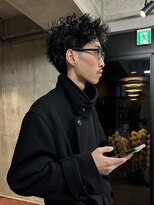 オルカ(ORCA)&nbsp;短髪パーマ ピンパーマ スパイキーショート【五嶋響】
