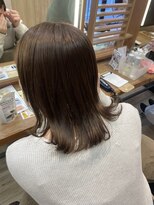ローグ(Logue) 韓国風くびれボブシルバーベージュ