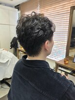 トリコ 荻窪店 メンズ/直毛パーマ/ツーブロック/2ブロ/お洒落メンズ/ショート