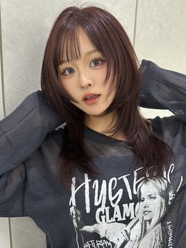 アイトーキョーエス 渋谷(AI TOKYO S) イメチェン/ピンクベージュ/アンブレラカラー/前髪/渋谷