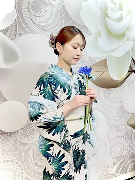 ラエラ 五反田店(laera) 浴衣着付け 浴衣 浴衣で花火大会 大人浴衣