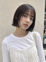 フォト 新宿三丁目(foto) 切りっぱなしボブ
