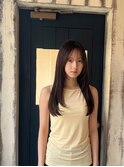 【色気と艶感】韓国風ロング×髪質改善トリートメント