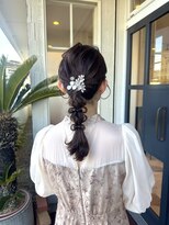 ラグ バイ シゲルカットクラブ 神田久志本店(lag)&nbsp;お呼ばれヘア編み下ろし