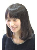 サローネデ アグスティナ バイ サンバンチ(salones de agustina by sanbanchi)&nbsp;重めサラサラ、ストレート