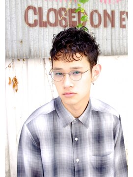 スタジオ 渋谷 原宿(Stujio) 無造作カールツーブロック