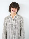マッシュウルフでクールに可愛く