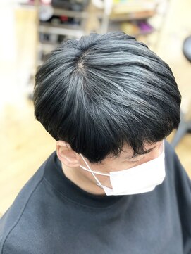 ベル(BELL) ダブルカラー/ブルーグレー!【BELL桜新町/用賀】