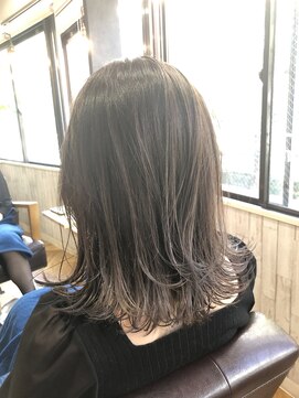ビー オン ディー ヘア 池袋(BonD hair) かきあげたくなるボブルフ☆バレイヤージュ！【池袋/髪質改善】