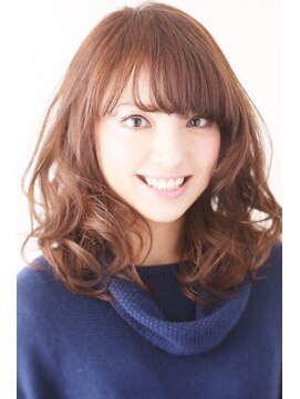 ラルジュ(large) 【large】大人かわいい なみなみウェーブ