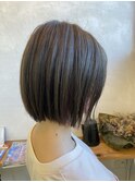【ちゃんがつくる】切りっぱなしボブ