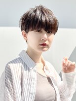 ドットハリス(.Hallis)&nbsp;ベリーショート/前下がりボブ/小顔レイヤー/前髪/20代30代40代