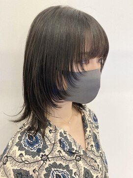 ネオヘアー 曳舟店(NEO Hair) 大人かわいいナチュラルウルフ/美髪/こなれミディ【クゴウ】曳舟