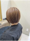 ハイトーンショートボブ