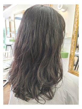 ヘアー リ ミックス(HAIR Re-MIX) 【ブログ投函日 2021/3/30】セミロング‥パーマウェーブ♪