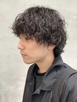 メンズヘアトーキョー 原宿(MEN'S HAIR TOKYO) ツイストパーマ/ダウンバング/黒髪/セクシー