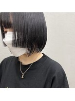 エモ(emo.) 姫カットボブ × ブルーブラック