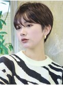 大人マッシュショート／丸みショート／イメチェン／30代40代50代