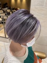 オナー(honor)&nbsp;20代30代40代大人可愛いアッシュラベンダーダブルカラー透明感