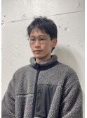黒髪癖毛風ニュアンスパーマ