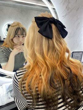 カルフール ロハス 草加東口店(Carrefour LOHAS) オレンジチークカラー