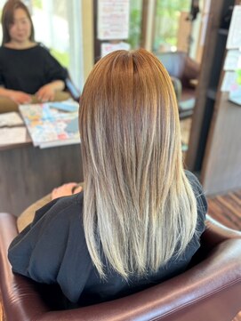 ヘアドゥポジャ 富岡店(Hair Do poja) 質感再整カラー＋カット