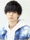 ラウンドマッシュウルフ/ソフトツイストパーマ/シャドウパーマ