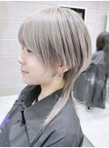 【DAYS原宿】黒髪　ロングウルフ　メンズカット