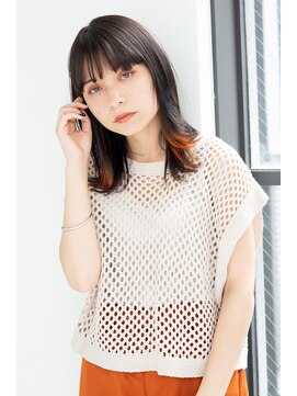 トティア 本通(Totia) 【Totia本通】インナーカラー×ラフミディアム