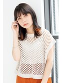 【Totia本通】インナーカラー×ラフミディアム