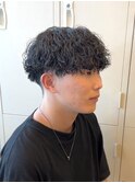 波巻きツイスパMIXパーマ