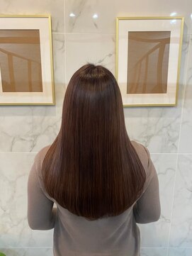 ジーナ 船橋(Zina) 髪質改善＊ロングレイヤーグレーベージュ＊美髪【Zina船橋】