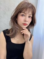 ソヨン 金山店(SOYON)&nbsp;イメチェン/ミディアムヘア/似合わせカット/小顔/ワイドバング_1