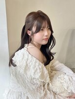 アモレット 天文館店(amoretto)&nbsp;【amoretto_miyu】こだわりお顔まわりカット