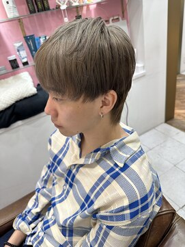 ザトエル 栄(THE TOEL) ブリーチありミルクティーベージュ  3