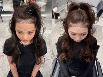 ペレ 梅田(PELE)の写真/<韓国風×圧倒的センス>チャンモリパーマで顔周りの小顔魅せが叶う♪[梅田/インナーカラー/ダブルカラー]