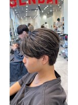 オーシャントーキョー 仙台(OCEAN TOKYO)&nbsp;フェザーショートニュアンスパーマセンターパートツーブロック