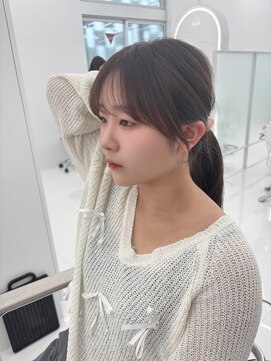 コア プラス 立川(COA PLUS) 【COAPLUS立川】韓国ヘア/レイヤーカット/前髪・顔周り/髪質改善
