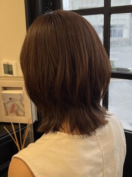 セジールへアメゾン(SAISIR HAIRMAISON) くびれヘア/アプリコットオレンジ/夏のヘアアレンジ/岡山