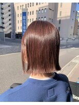 オーガニック アトリエ 大宮(organic+atelier)&nbsp;20代30代40代ピンクアッシュ髪質改善カラー艶感ストレート