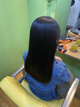 エシカル(ethical) 【髪質改善】弱酸性縮毛矯正/酸性ストレート/地毛風ストレート