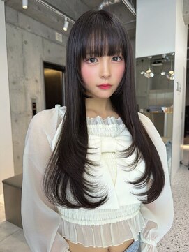 ロール 博多(Role) レイヤーカット小顔に見せるヘア/韓国ヘア/髪質改善/福岡/博多