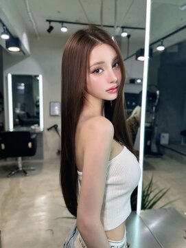 シェノン バイ アランスミシー 表参道(CHAINON by Alan smithee) 表参道/クラゲヘアー/オリーブグレー/小顔/ココアベージュ/渋谷